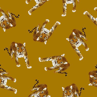 Panter pardus deseni